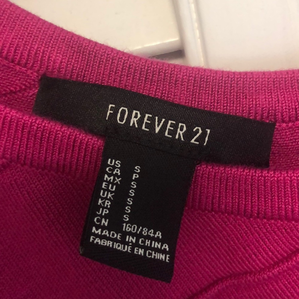 Forever 21 off shoulder dress